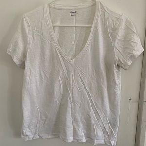 Madewell V neck tee